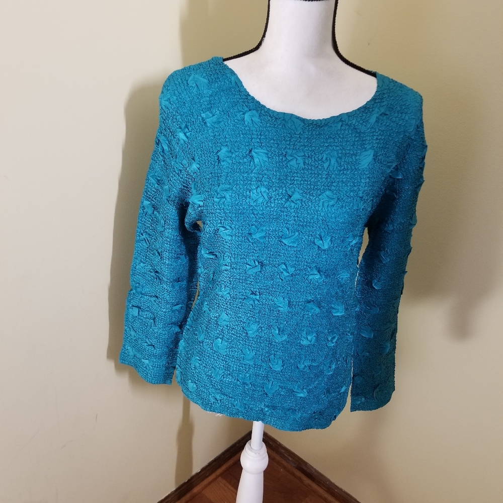 She's All That Top/One Size Fits Most/Color Teal/Very Stretchy